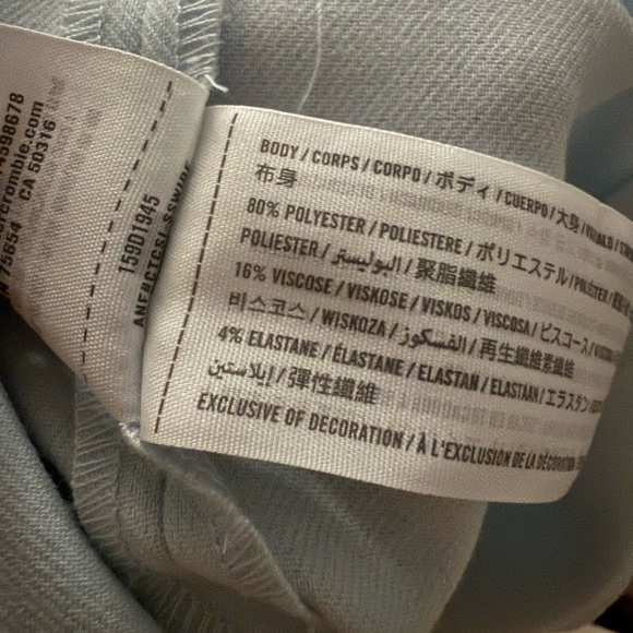 Abercrombie & Fitch Cut Out Wrap Blazer Dress NWOT sz: ST - Picture 8 of 12